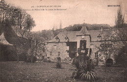 15971  SAINT NICOLAS DU PELEM  Château Du Pélem à M Le Comte De Boisboissel    (2 Scans)  22 - Saint-Nicolas-du-Pélem