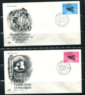 USA UN 6 Covers Namibia/Global Eradication Of Smallpox/Terch. Coop 14358 - Storia Postale