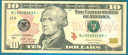 USA 10 Dollars 2017, J - Missouri - UNC "Starnote" - Federal Reserve Notes (1928-...)