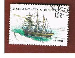TERRITORI ANTARTICI AUSTRALIANI (AAT AUSTRALIAN ANTARCTIC TERRITORY) SG 42 - 1981 SHIPS: NIMROD   -  USED - Used Stamps