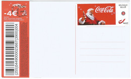 RARE CocaCola Belgium Postcard (2/2) With Private Stamp CocaCola NEUF - Storia Postale