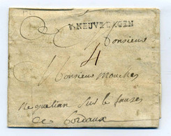 VILLENEUVE D'AGEN / Lenain N°2  46x4 / Dept Lot Et Garonne / 1767 / Indice 15  Côte 160€ - 1701-1800: Précurseurs XVIII