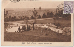 CPA   Esch Sur Alzette   (Luxembourg)    Panorama Depuis Le Parc     Voyagée 1927 - Esch-Alzette