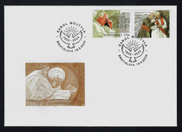 2020 SLOVACCHIA / SLOVAKIA "CENTENARIO NASCITA PAPA GIOVANNI PAOLO II - CONGIUNTA POLONIA" FDC - FDC