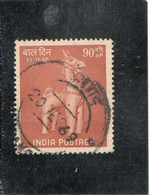 INDE   République  1957  Y.T. N° 89  Oblitéré - Used Stamps