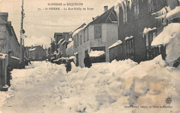 ¤¤    -     SAINT-PIERRE-et-MIQUELON   -   SAINT-PIERRE   -   La Rue Nielly En Hiver    -    ¤¤ - Saint-Pierre En Miquelon