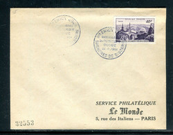 Oblitération FDC En 1951 Sur Enveloppe Non Illustrée  - Pic Du Midi - D 273 - 1950-1959