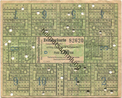 Deutschland - Potsdam - Stadtwerke Potsdam Abt. Verkehrsbetriebe - Zehnerkarte - Gültig Für 1 Bis 2 Teilstrecken 1,00 RM - Europa
