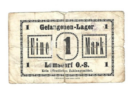 *germany Gefangenen Lager  Lamsdorf  1 Mark 05.20   Vf - Altri & Non Classificati