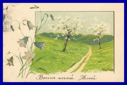 * Illustration ALFRED MAILICK - Paysage - Arbres En Fleurs - Edit. W.W. 5149 - 1903 - Mailick, Alfred