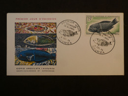 BJ12 NOUVELLE CALEDONIE  BELLE LETTRE FDC 1975  NOUMEA  +++AFFRANCH. PLAISANT++ - Briefe U. Dokumente