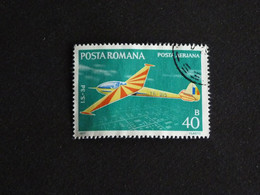 ROUMANIE ROMANIA ROMINA YT PA 246 OBLITERE - PLANEUR 1.S.-3D - Oblitérés