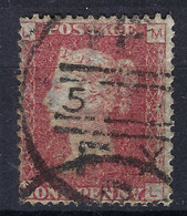 GRANDE BRETAGNE 1858-64: Le Y&T 26, Pl.199, Lettres ML, Obl. - Ungebraucht