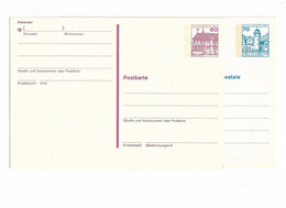 BERLIN 2 ENTIERS POSTAUX 1982 P 123 1980 P 116 - Postcards - Mint