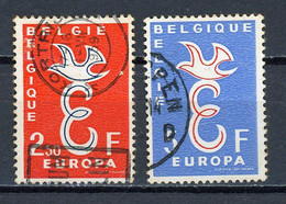 EUROPA 1958 - BELGIQUE  - N° Yvert 1064+1065 Obli. - 1958
