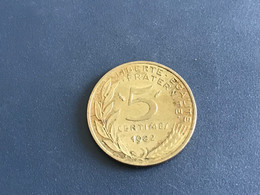 Münze Münzen Umlaufmüne Frankreich 5 Centimes 1982 - 5 Centimes