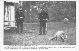 Occupation Des Frontières Une Rare Visite Kandersteg Fuchs  Schweizer Armee  Armée Suisse Militaria 1918 - Kandersteg