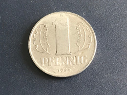 Münze Münzen Umlaufmüne Deutschland DDR 1 Pfennig 1964 - 1 Pfennig