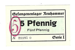 *germany  Gefangenen Lager  Neuhammer 5 Pfennig   05.03.3 - Other & Unclassified