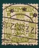 1934 Michel-Nr. 17 Gestempelt (DNH) - Fiscales