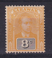 Sarawak: 1918   Charles Vyner  Brooke   SG54     8c      MH - Sarawak (...-1963)