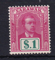 Sarawak: 1918   Charles Vyner  Brooke   SG61     $1      MH - Sarawak (...-1963)