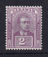 Sarawak: 1922/23   Charles Vyner Brooke   SG63     2c    MH - Sarawak (...-1963)