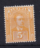 Sarawak: 1922/23   Charles Vyner Brooke   SG66     5c    MH - Sarawak (...-1963)