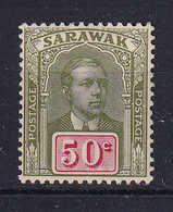 Sarawak: 1928/29   Charles Vyner  Brooke   SG89     50c      MH - Sarawak (...-1963)