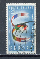 EUROPA 1957 - ITALIE - N° Yvert 193 Obli. - 1957