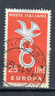 EUROPA 1958 - ITALIE - N° Yvert 765 Obli. - 1958