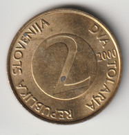 SLOVENIA 2000: 2 Tolarja, KM 5 - Slovenië