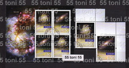 2009 EUROPA  Cept–Astronomy 2v.+S/S- Used (O)   Bulgaria /Bulgarie - Gebraucht