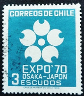Chili Chile 1969 Exposition Internationale Osaka 1970 Yvert 339 O Used - 1970 – Osaka (Japan)