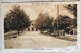 Remoulins - La Gare. Circulée - Remoulins