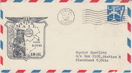 USA  Alaska Cover 1st Flight Kodiak To Old Harbor Ca DEC 7 1960 (WX183) - Polar Flights