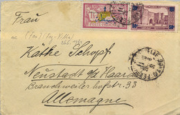 Delcampe - 1931 MAROC , FRONTAL CIRCULADO , FEZ - NEUSTADT , YV. 51 , 126 - Covers & Documents