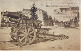 Ieper Duits Geschut Op Het Stationsplein Niet Gelopen - Ieper