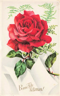 BONNE FETE MAMAN - S04644 - Fleurs - Roses - Pli -  L1 - Festa Della Mamma