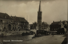 Steenwijk (Ov.) Steenwijkerdiep (schip) 1947 - Steenwijk