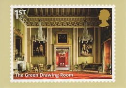 Great Britain 2014 PHQ Card Sc 3285c 1st The Green Drawing Room Buckingham Palace - Carte PHQ