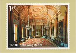 Great Britain 2014 PHQ Card Sc 3285b 1st The Blue Drawing Room Buckingham Palace - Carte PHQ