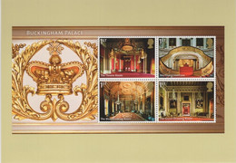 Great Britain 2014 PHQ Card Sc 3285 1st Rooms In Buckingham Palace - Tarjetas PHQ