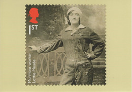 Great Britain 2016 PHQ Card Sc 3507 1st Munitions Worker Lottie Meade - Carte PHQ