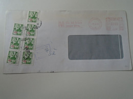 ZA401.8   Switzerland Suisse -cancel 1985ZÜRICH   .  - Ema -red Meter Postage Due - Porto  Hungary - Frankiermaschinen (FraMA)