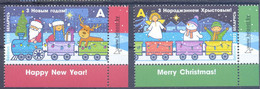 2022. Belarus, Happy New Year, Merry Christmas, 2v,  Mint/** - Belarus