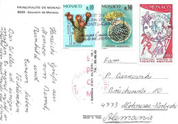 MONACO  - TIMBRES N°S 963 / 1031 / 1033- FLAMME EXPO INTERNle MONTE CARLO SEMAINE SUISINE DE LA MEDITRRANEE - 1978 - Lettres & Documents