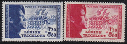 France   .   Y&T   .   565/566    .     **     .     Neuf Avec Gomme D' Origine Et SANS Charnière - Unused Stamps