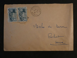BJ14 MAROC BELLE LETTRE 1941 MARCHAND  + + AFFRANCH. INTERESSANT - Briefe U. Dokumente