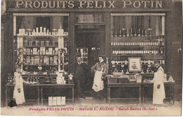 76    Saint Saens  -   Produits Felix  Potin  -  Maison L Auzou - Saint Saens